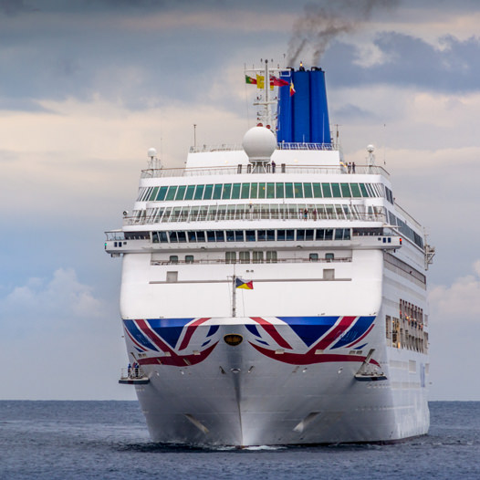 Cruise Ship in Madeira